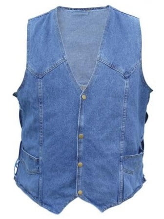 3xl denim vest