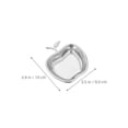 thumbnail image 2 of unbranded 2Ud Platos Para De Acero Inoxidable Superficie Lisa Uso En Hogar Y Restaurante, 2 of 8