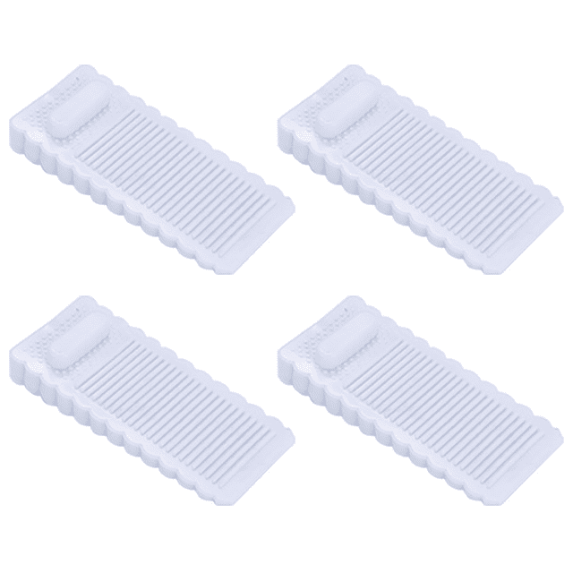 Tarjeta de puerta de seguridad de silicona de PVC para niños de 4 piezas - Blanco Ormromra CPB-DE-WX162-5