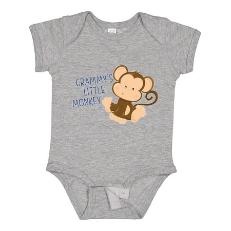

Inktastic Grammy s Little Monkey Gift Baby Boy or Baby Girl Bodysuit