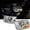 Chrome Housing, variant on AKKON - For [Angel Eye] 2009 2010-2018 Dodge Ram 1500 2500 3500 LED Projector Diamond Chrome Headlights Headlamp