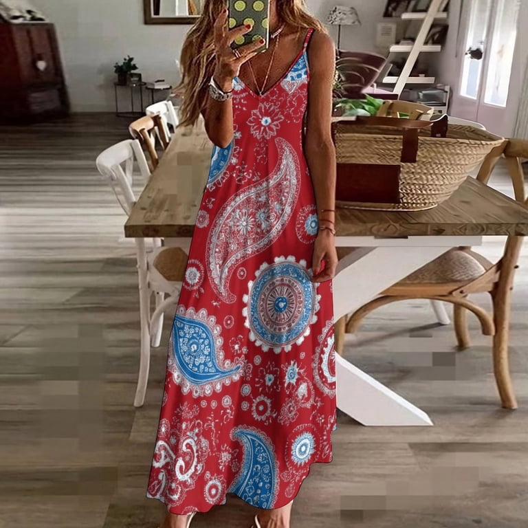 red paisley dress Alvira Halter Mini Dress Red Paisley