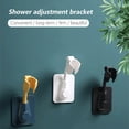 thumbnail image 4 of Blasgw Universal Shower Bracket Stand Holder Rotatable for Bathroom Home Kit Blue, 4 of 8