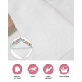 thumbnail image 6 of Teal Easter Kitchen Dish Towels for Drying Dishes Set of 4, Spring Polka Dots Bunny Easter Eggs Wooden Waffle Weave Microfiber Hand Tea Bathroom Towels Quick Dry & Absorbent Towel 12x12, 6 of 7