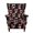 Cute Antler, variant on Cugasmaru Red Bow Wingback Chair Covers Stretch Spandex Wing Chair Slipcovers Fall Autumn Printed Non-Slip Single Seater Sofa Cover for Living Room Home Decor