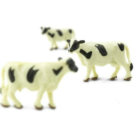 Safari Ltd. | Holstein Cows - 192 Pieces | Good Luck Minis Collection | Miniature Toys for Boys & Girls