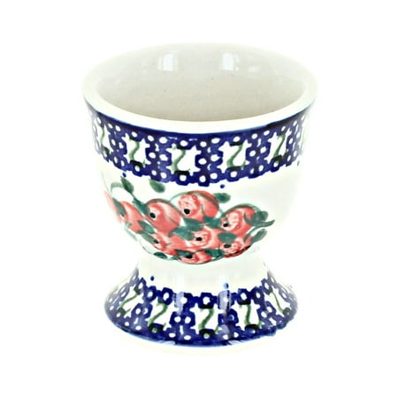 

Blue Rose Polish Pottery Winterberry Egg Cup