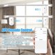 thumbnail image 4 of 2pc Curtain Motor BT Voice Control Switch Robot APP Control Timer Setup Compatible with Alexa Google Home for T-Rail/U-Rail, 4 of 5