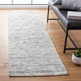 thumbnail image 2 of SAFAVIEH Marbella Johann Abstract Striped Area Rug, Blue/Beige, 5' x 8', 2 of 7