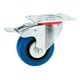 thumbnail image 1 of Rodaja Rueda Giratoria Con Freno Goma Elastica 4 In Surtek SURTEK RGO10B, 1 of 2