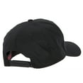 thumbnail image 4 of NASA Logo Symbol Heat Transfer Solid Cotton Twill Pro Style Cap - Black OSFM, 4 of 5