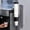 Black, variant on Hmgxay Water Dispenser, Hangable Plastic Cup Dispenser with Sticky Mount, Disposable Paper Cup Holder for Halloween Party, Large Capacity Wall-Mounted Cup Storage Solution(Black)