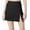 Solid, variant on Women Faux Suede Midi Skirt High Waist Scalloped Hem Eyelet Wrap Long Skirt
