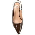 thumbnail image 5 of Journee Womens Paulina Kitten Heel Sling Back Pointed Toe Pumps, Widths Available, 5 of 10