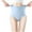 Light Blue, variant on Bigersell Long Underwear Women Clearance Womens Underwear Cheeky Panty Style P-19 Nylon Period Panties Lace Thong Briefs Mid Waist Women Cheeky Panties Beige XL