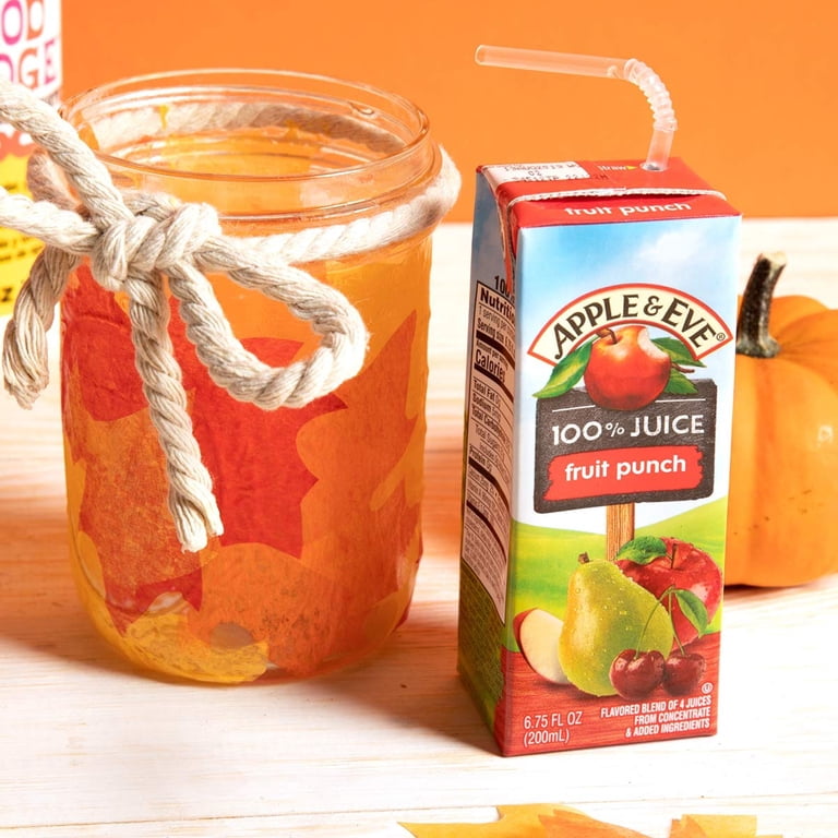Apple & Eve Fruit Punch 100% Juice Boxes, 6.75 fl oz, 8 Count, 2 Pack photo 4