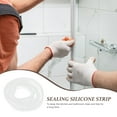 thumbnail image 6 of Luxshiny Clear Flexible Shower Door Seal Strip Bathroom Water Leakage Prevention Strip, 6 of 6