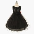 thumbnail image 3 of Vestido de niña, falda de malla para niña, vestido de niña, vestido de actuación para vacaciones, talla mediana y grande, 3 of 6