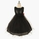 thumbnail image 4 of Vestido de niña, falda de malla para niña, vestido de niña, vestido de actuación para vacaciones, talla mediana y grande, 4 of 5
