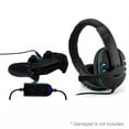 thumbnail image 4 of kubite KUBITE T-997 Gaming Headset with Adjustable Mic, Volume Control, Black/Red or Black/Blue Options, 4 of 5