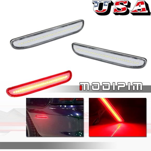 2-piece/set smoked LED side marker lights suitable for 94-98 for Ford for Mustang GT Cobra-