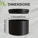 thumbnail image 4 of 48 Latas de Velas Negras, Lata de Velas Vacía de 4 Onzas con Tapas para Hacer Velas de Bricolaje, Tarros de Velas Llenos Mate para Hacer Velas, 4 of 8