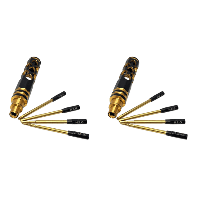 Juego Destornilladores Hexagonales 4 en 1 5 2 0 3 Mm para RC Heli Aviones Coches Barco