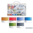 thumbnail image 7 of White Nights Watercolor Paint，6 Vibrant Colors Rich Pigments for Watercolor Painters Students Beginners Hobbyist，10ml Each Tube，2101 Series, 7 of 7