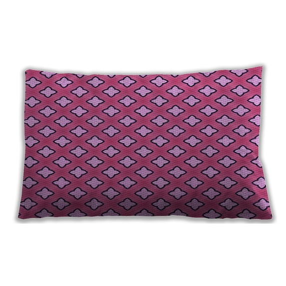 Ahgly Company Outdoor Rectangular Contemporary Lumbar Throw Pillow, 13 inch by 19 inch