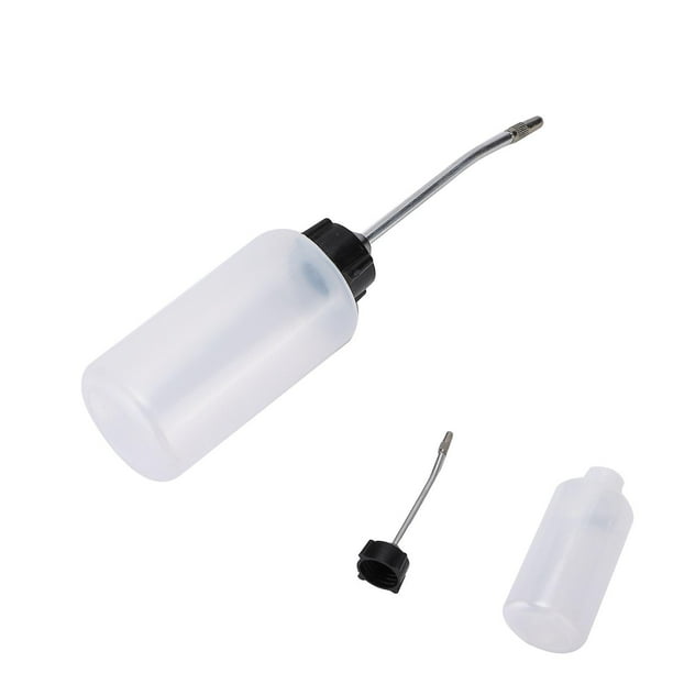 Sewing Machine Oiler 120ML Plastic Oil Dispenser Bottle with Iron Long Extended Spout