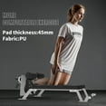 thumbnail image 3 of Banco Nordic Ajustable con Ruedas – Entrenamiento de Piernas, Glúteos e Isquiotibiales – 204 kg – Compacto – Gimnasio en Casa – Blanco, 3 of 7