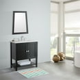 thumbnail image 2 of Bellaterra Home 31 in Single sink vanity-wood-Espresso-white quartz, 2 of 7