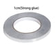 thumbnail image 3 of Cinta para azulejos autoadhesiva impermeable para Hotel, sala de estar, cocina, pared, suelo, línea de costura, sellador, accesorios de tira de Decoración del hogar Plata, pegamento fuerte 1 cm Inteprter HA064303-08, 3 of 6