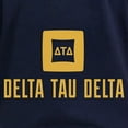 thumbnail image 3 of CafePress - Delta Tau Delta Gold Stacked Signature Long Sleeve T Shirt - Women's Long Sleeve Graphic Tee Casual Fit, 3 of 4