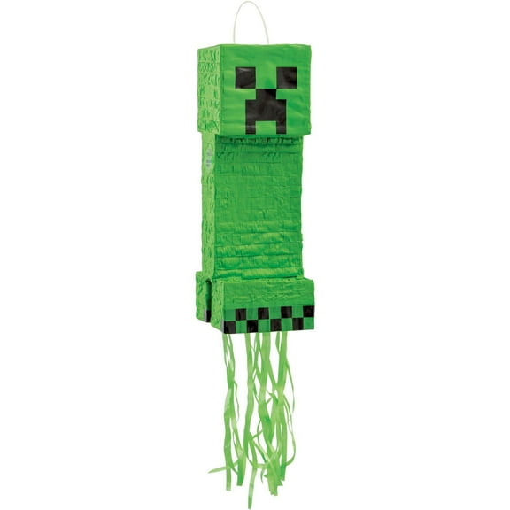 Pinata Minecraft, ficelles à tirer, 21 x 10 po