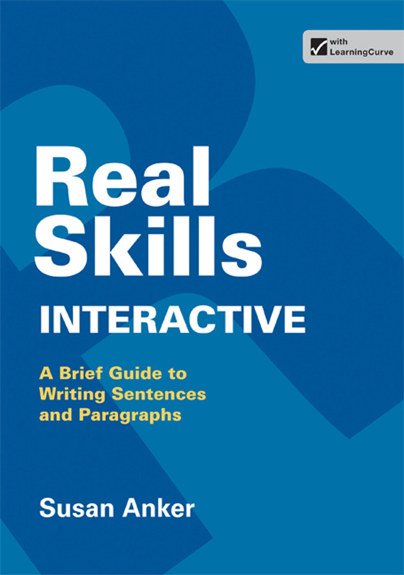Real Skills Interactive A Brief Guide To Writing Sentences And