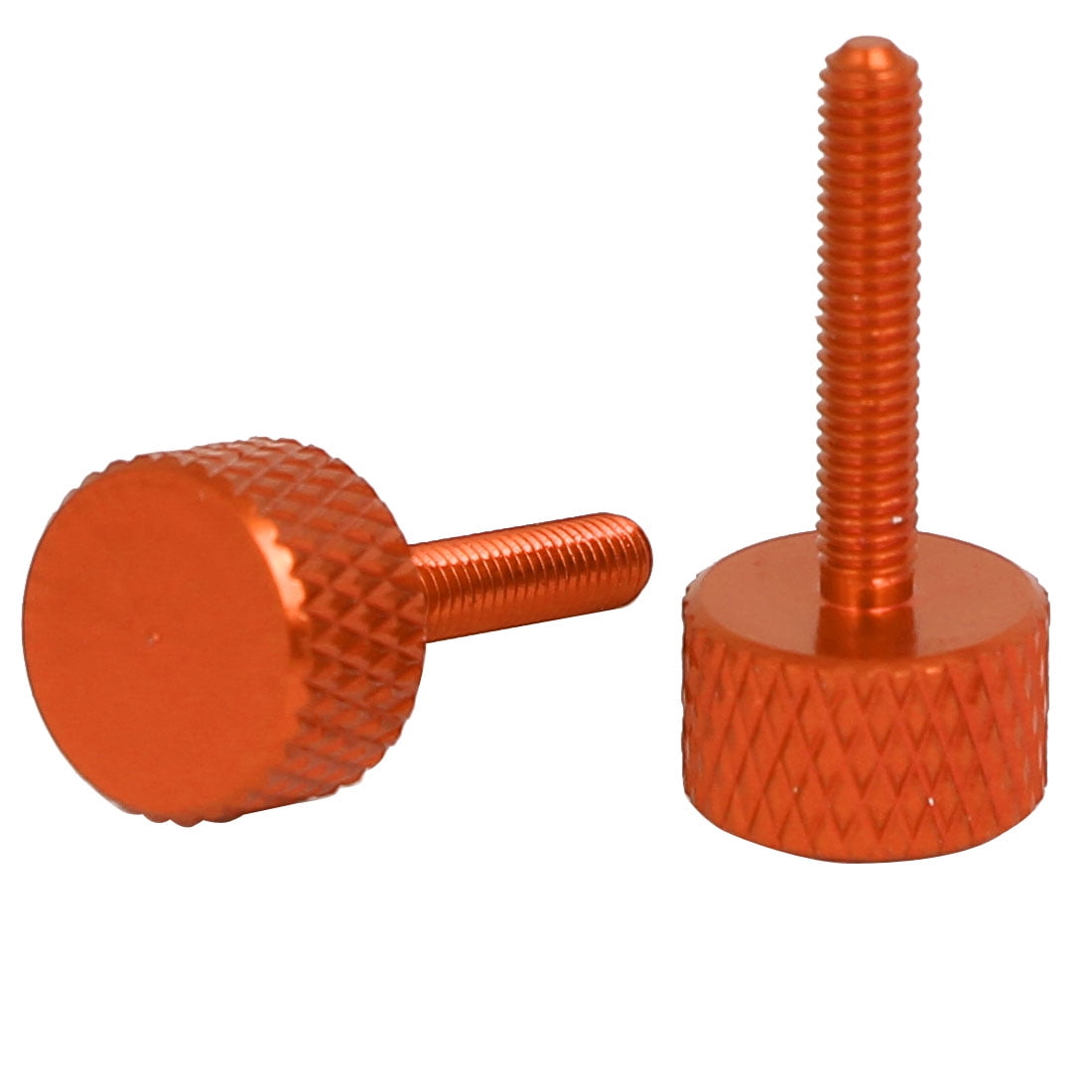 Computer PC Graphics Card Knurled Head Thumb Screws Orange M3x16mm