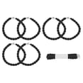 thumbnail image 1 of Correas para Botas de Vaquero Uxcell [8PCS] - Correas Elásticas para Botas para Mujeres en Senderismo al Aire Libre - [Negro], 1 of 6