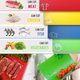 thumbnail image 3 of Juego de 4 tablas de cortar, juego de alfombrillas para tablas de cortar, juego de tablas de cortar de dureza ligera, uso para cortar verduras, frutas y carne, 3 of 5