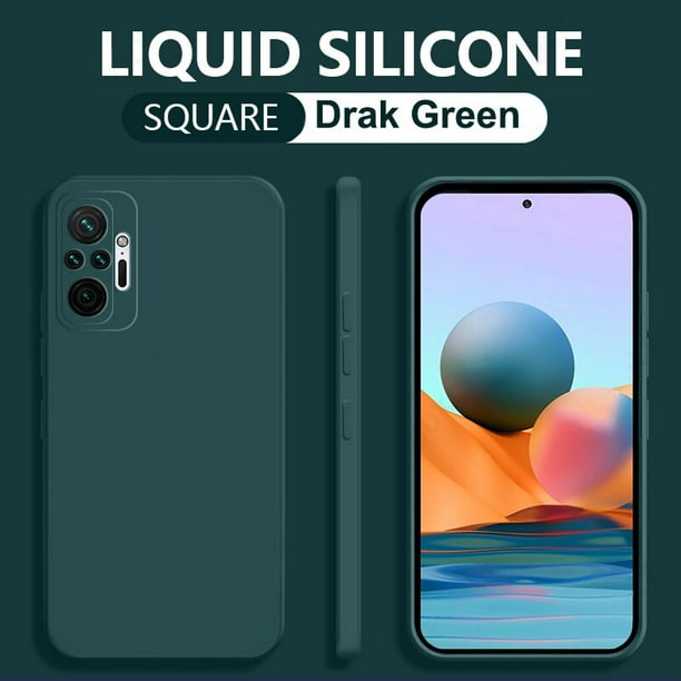 Funda de silicona líquida para teléfono Xiaomi Redmi Note 11 10 9 8 Pro Max 11S 10S 9S 9T 9A Mi 12 11 10T 11T Pro Poco X3 F3 M4 Pro Fivean unisex
