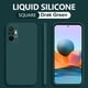 thumbnail image 1 of Funda de silicona líquida para teléfono Xiaomi Redmi Note 11 10 9 8 Pro Max 11S 10S 9S 9T 9A Mi 12 11 10T 11T Pro Poco X3 F3 M4 Pro Fivean unisex, 1 of 2