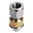 thumbnail image 6 of Stainless Steel 1/8" Swivel Pipe Cleaning Nozzle for Pressure Washers, 4000 PSI Sewage Drain Cleaner with 9-10mm Inner Diameter, 1 Pack, 6 of 10