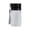 Black, variant on lhwanj Water Bottle, Clear Bottle with Scale Line Rope Handle Design,Cup Holder Leakproof One Hand Use Easy Carried.