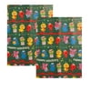 Sesame Street Holiday Gift Wrap, bundle of 2, 50 sq ft total