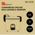 thumbnail image 2 of ByOrient 6.3L / 70Cups Commercial Deluxe Rice Cooker & Warmer BO-3570, 2 of 3
