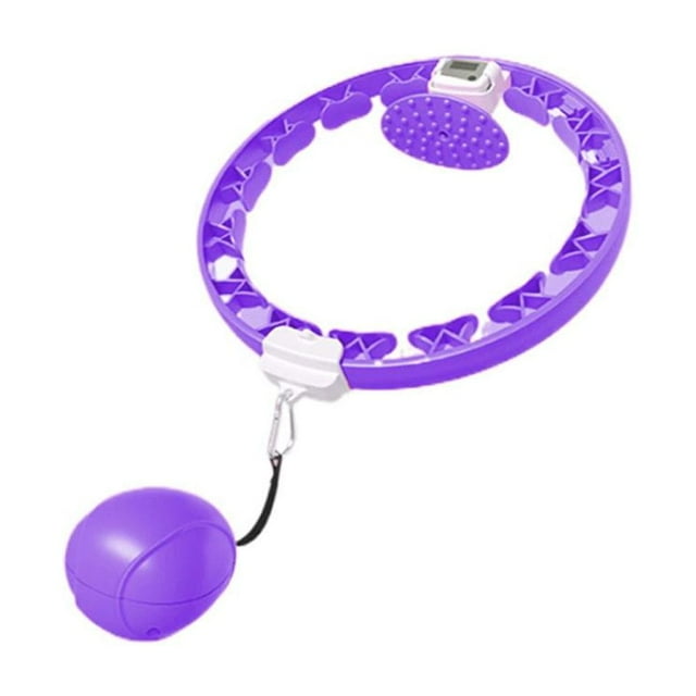 Weighted Circle, 2 in 1 Smart Fitness Workout Hula Circle Hoops, Exercise Fit Hoop Equipment Beginners and For Women