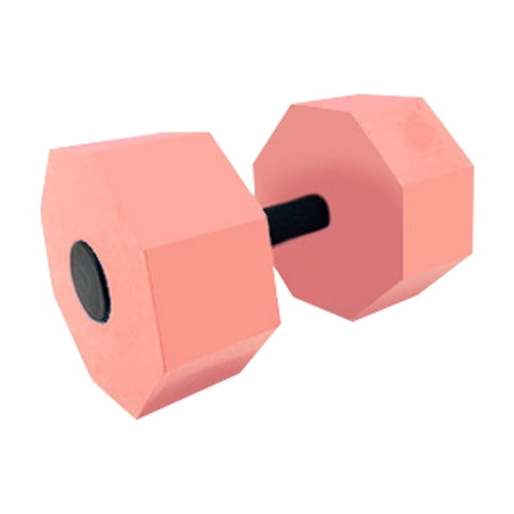 FHBVT Soft Foam Water Dumbbell 8-Sided Stability Buoyant Aquatic Barbell Portable Lightweight Fitness Equipment for Spa Swimming Pool Water Aerobics Resistance Training Hydrotherapy