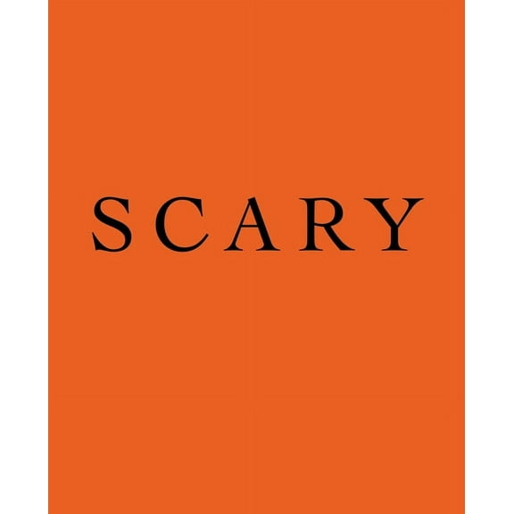 Holiday Celebrations: Scary : A Decorative Halloween Book - Stack Deco Books Together to Create a Custom Halloween Phrase or Message in any Room - Perfect for Party Tables, Bookshelves and Interior Design Styling #2 (Paperback)