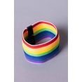 thumbnail image 2 of Ragstock Stretch Rainbow Bracelet, 2 of 3