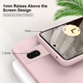 thumbnail image 4 of Slim Liquid Silicone Case for Google Pixel 7A,with Scratch-Resistant Microfiber Lining Anti-Slip and Shock Absorption Soft Silicone Protective Case for Google Pixel 7A 5G 2023 (Pink), 4 of 7